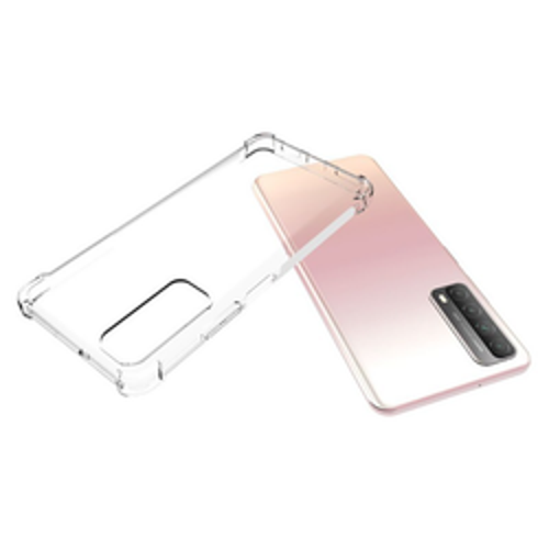 Huawei P Smart 2021 Nitro Anti Shock Silikon Kılıf - Renksiz