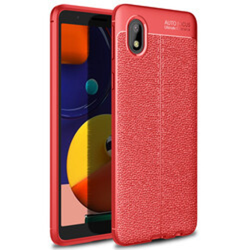 Galaxy A01 Core Niss Silikon Kılıf - Kırmızı