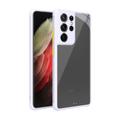 Galaxy S21 Ultra Kaff TPU Silikon Kılıf - Mor