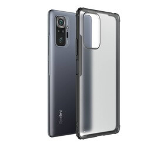 Xiaomi Redmi Note 10 Pro Volks Silikon İnce Kılıf - Siyah