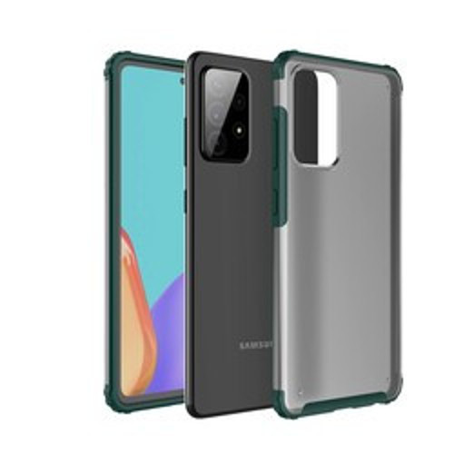 Galaxy A72 Volks Silikon İnce Kılıf - Koyu Yeşil