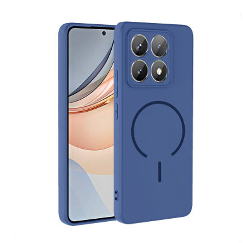 Xiaomi 14T Mag Safe Şarj Özellikli Meta Kılıf - Lacivert