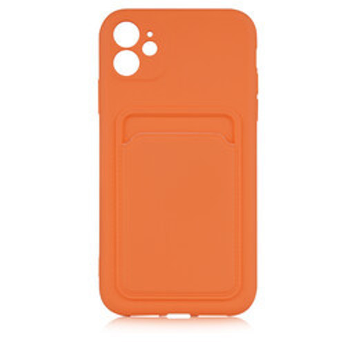 iPhone 12 Ofix TPU Silikon Kılıf - Turuncu