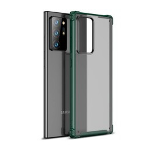Galaxy Note 20 Ultra Volks Silikon İnce Kılıf - Koyu Yeşil
