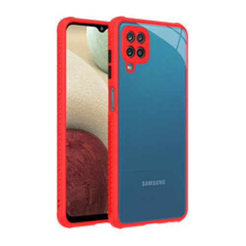 Galaxy M12 Kaff TPU Silikon Kılıf - Kırmızı