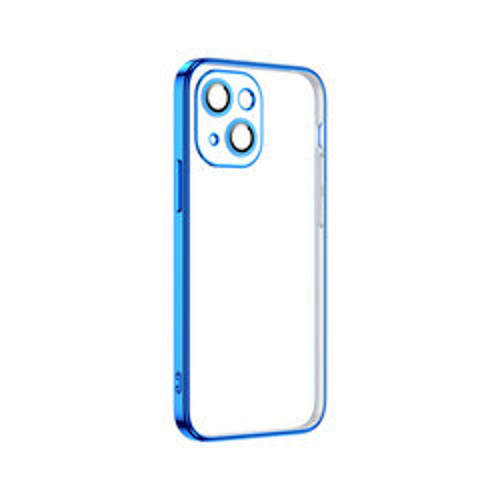 iPhone 13 Mini Krep Silikon İnce Kılıf - Mavi