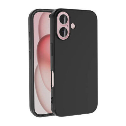 iPhone 16 Plus LSR Lansman TPU Silikon İnce Kılıf - Siyah
