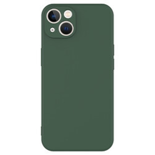 iPhone 13 Mara Lansman TPU Silikon İnce Kılıf - Koyu Yeşil
