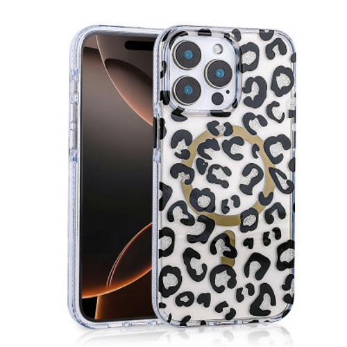 iPhone 15 Pro Max Mag Safe Şarj Özellikli Jago TPU Sert PC Kılıf - Siyah