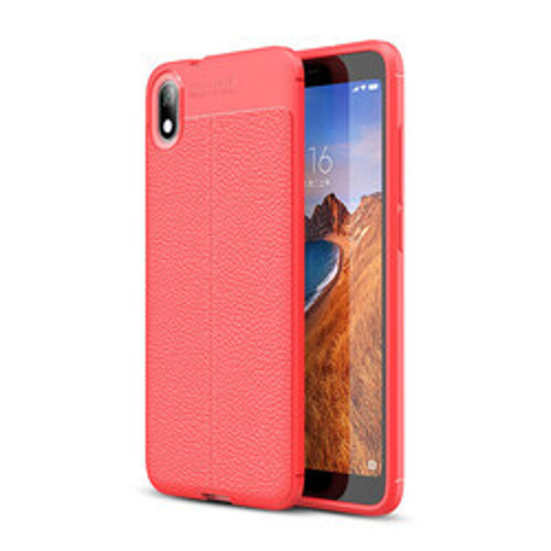 Xiaomi Redmi 7A Niss Silikon Kılıf - Kırmızı