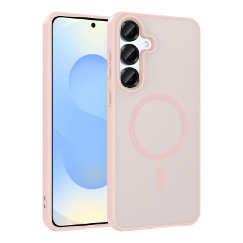 Galaxy S25 FE Mag Safe Şarj Özellikli Babet Kılıf - Pembe
