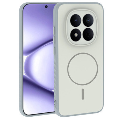 Xiaomi Redmi Note 15 Pro Mag Safe Şarj Özellikli Tea Kılıf - Gümüş