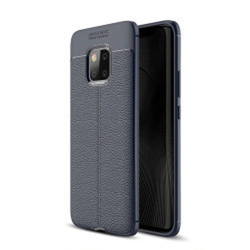 Huawei Mate 20 Pro Niss Silikon Kılıf - Lacivert
