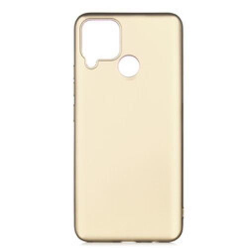 Realme C25 Premier Silikon İnce Kılıf - Gold
