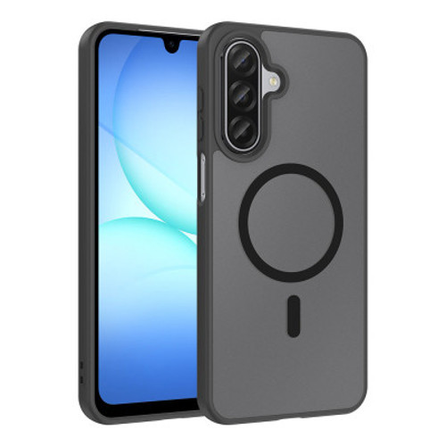 Galaxy A17 Mag Safe Şarj Özellikli Babet Kılıf - Siyah
