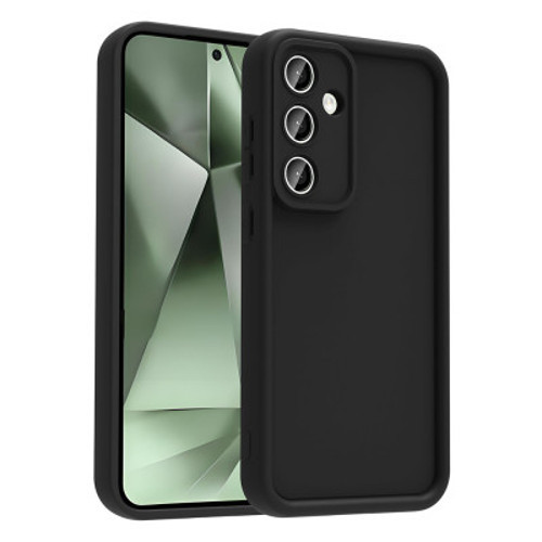 Galaxy S25 FE Kamera Korumalı Ananas Kılıf - Siyah
