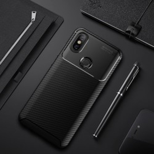 Xiaomi Mi 6X Negro Silikon Kılıf - Siyah