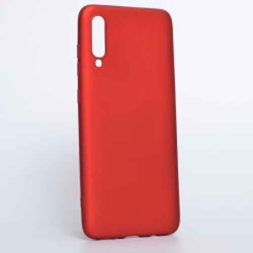 Galaxy A70 Premier Silikon İnce Kılıf - Kırmızı