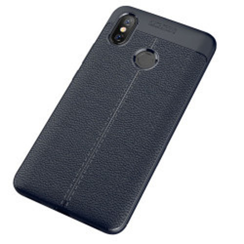 Xiaomi Mi Max 3 Niss Silikon Kılıf - Lacivert