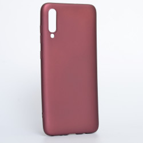 Galaxy A70 Premier Silikon İnce Kılıf - Mürdüm