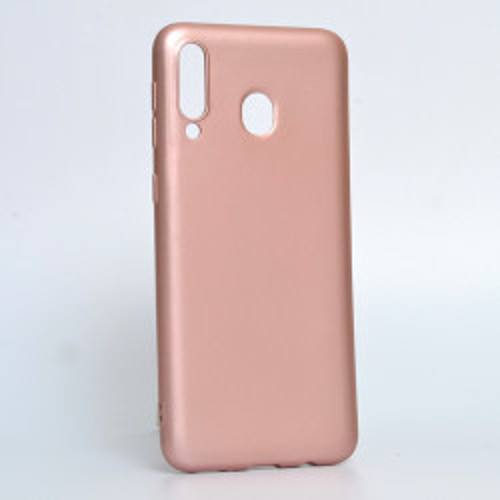 Galaxy M30 Premier Silikon İnce Kılıf - Rose Gold