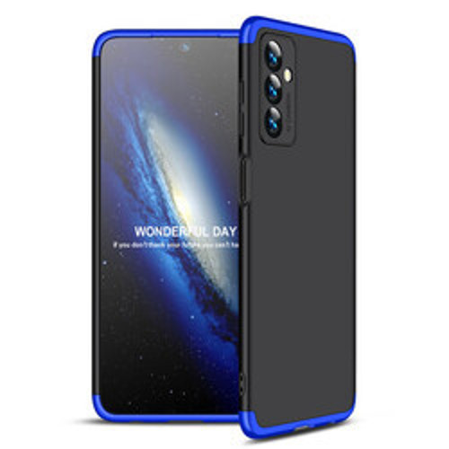 Lexroo Galaxy M23 Ays - Siyah-Mavi İnce Kılıf