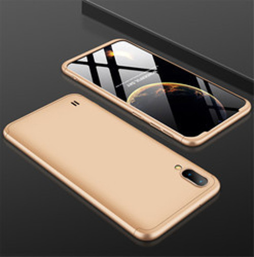 Lexroo Galaxy M10 Ays İnce Kılıf - Gold