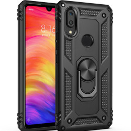 Huawei Y7 Prime 2019 Vega TPU Silikon Sert PC İnce Kılıf - Siyah