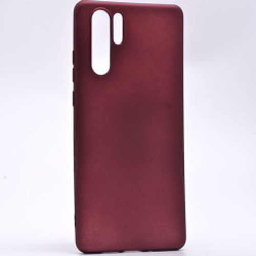 Huawei P30 Pro Premier Silikon İnce Kılıf - Mürdüm