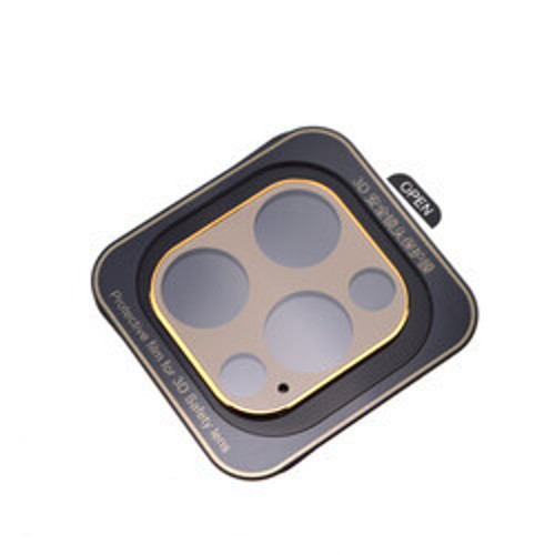 iPhone 12 Pro Max Kamera Koruyucu - Gold