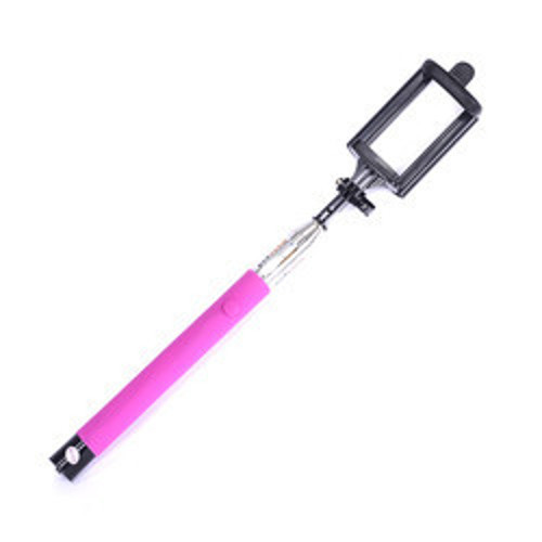 Z07-5F Bluetoothlu Selfie Çubuğu - Pembe