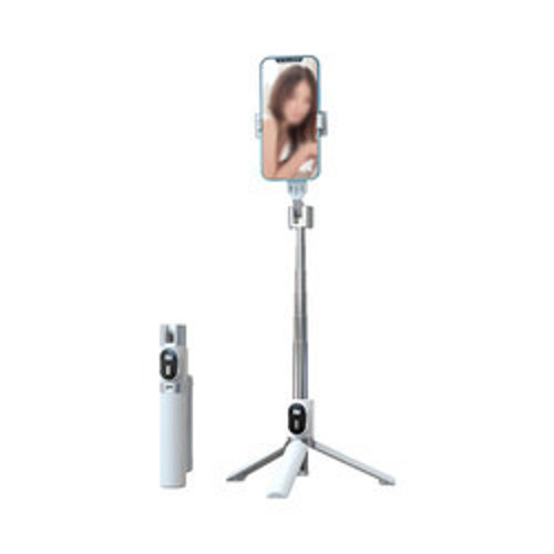 P60 Plus Çok Fonksiyonlu Selfie Çubuğu - Beyaz