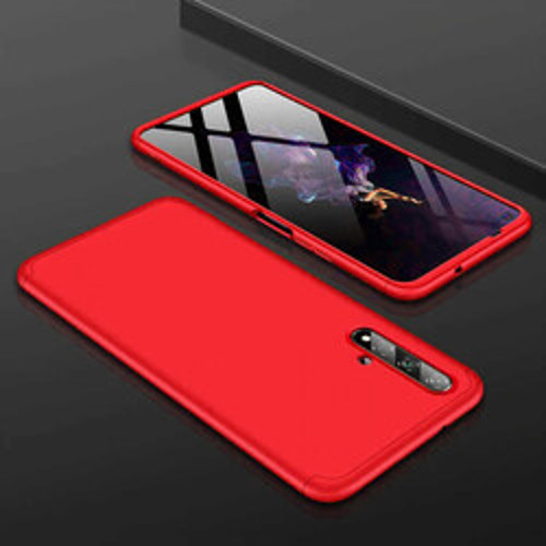 Lexroo Huawei Nova 5T Ays İnce Kılıf - Kırmızı