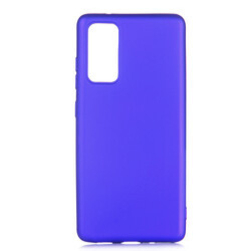 Galaxy S20 FE Premier Silikon İnce Kılıf - Saks Mavi