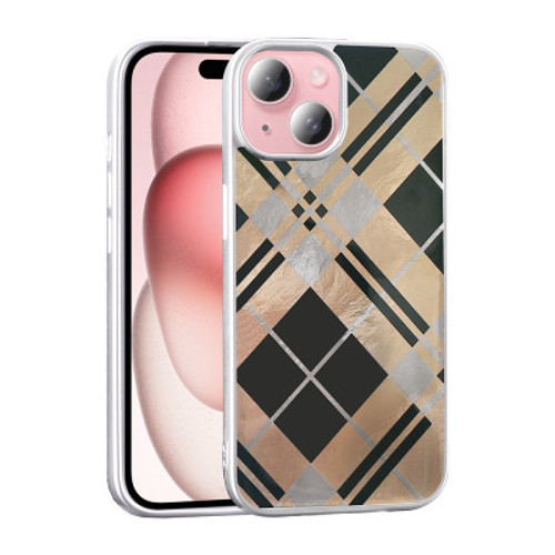 iPhone 14 Desenli Mep İnce Kılıf - Geometrik