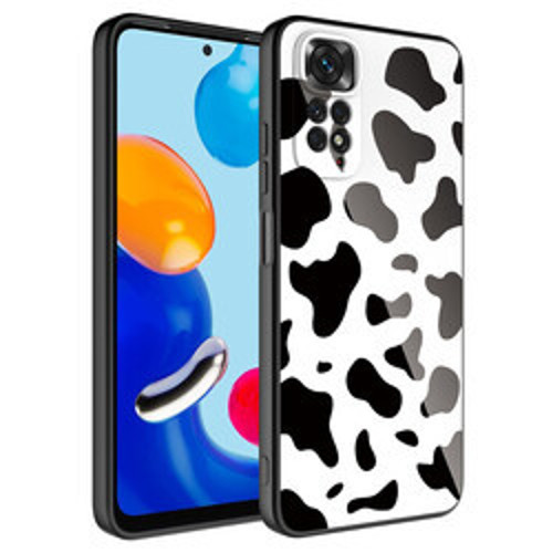 Xiaomi Redmi Note 11 Global Kamera Korumalı Desenli Sert Silikon Epoksi Kılıf