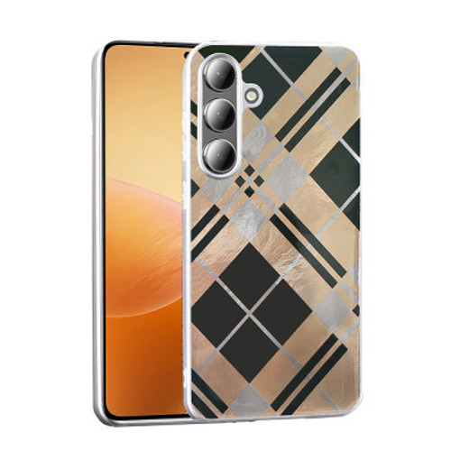 Galaxy S25 Desenli Mep İnce Kılıf - Geometrik