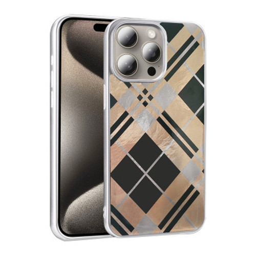 iPhone 15 Pro Max Desenli Mep İnce Kılıf - Geometrik