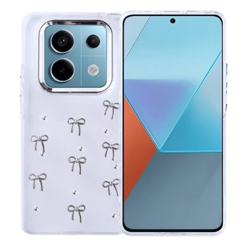 Xiaomi Redmi Note 14 Pro 4G Airbag Tasarımlı Simli Şeffaf Kutup İnce Kılıf - Fiyonk