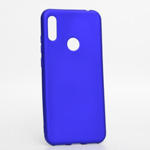 Huawei Honor 8A Premier Silikon İnce Kılıf - Saks Mavi