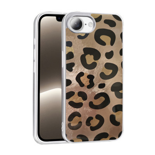 iPhone 17E Desenli Mep İnce Kılıf - Gold Leopar