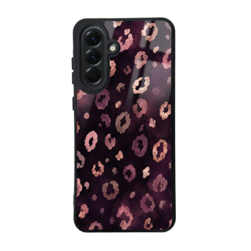Galaxy A56 Kamera Korumalı Desenli Lusi Silikon Kılıf - Pembe Leopar