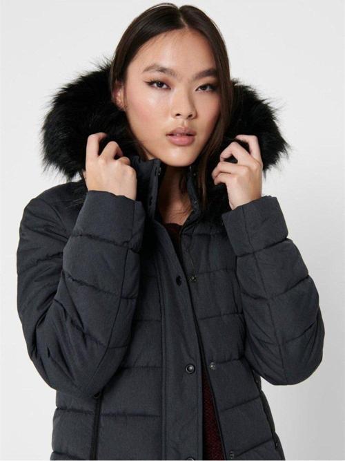 Kadın Mont Onlluna Quilted Jacket Cc Otw
