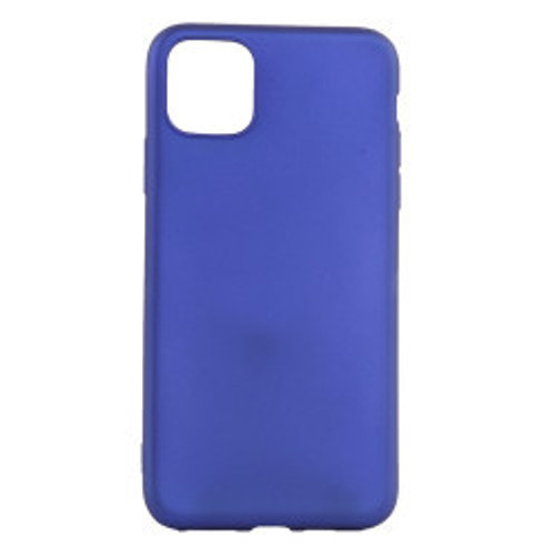 iPhone 11 Premier Silikon İnce Kılıf - Saks Mavi
