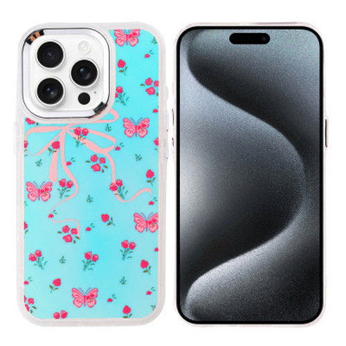 iPhone 15 Pro Max Airbag Tasarımlı Hadra TPU Kılıf - Kelebek