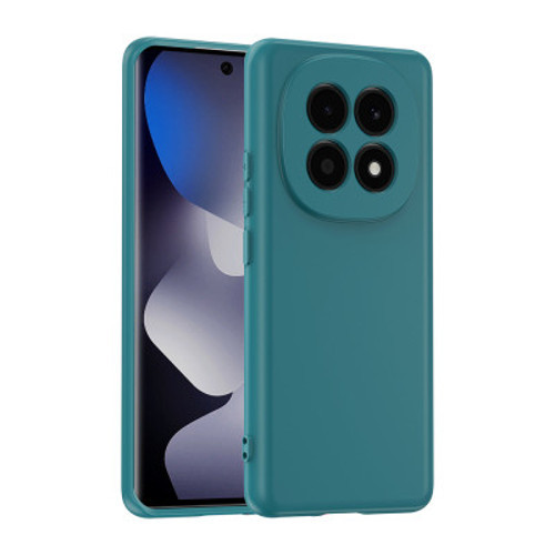 Xiaomi Redmi Note 15 4G Mara Lansman TPU Silikon İnce Kılıf - Koyu Yeşil