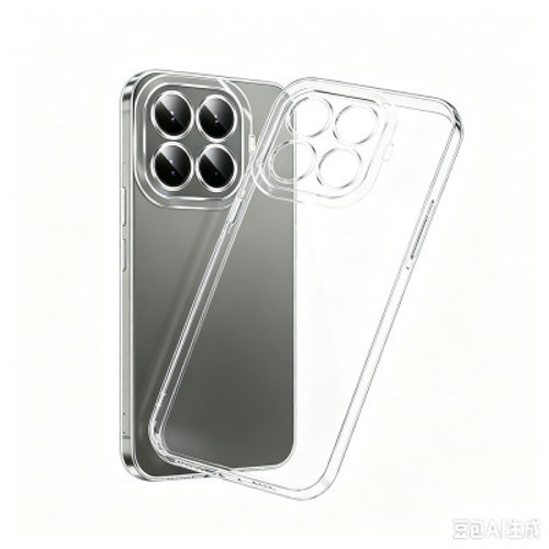 Lexroo Xiaomi 17T Süper Silikon İnce Kılıf - Şeffaf