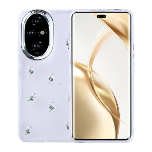 Honor 200 Pro Airbag Tasarımlı Simli Şeffaf Kutup İnce Kılıf - Lale
