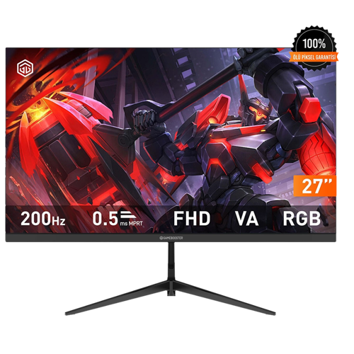 Ruvie FF20 27'' 200Hz 0.5ms HDMI DP Adaptive Sync HDR10 FHD VA Gaming Monitör