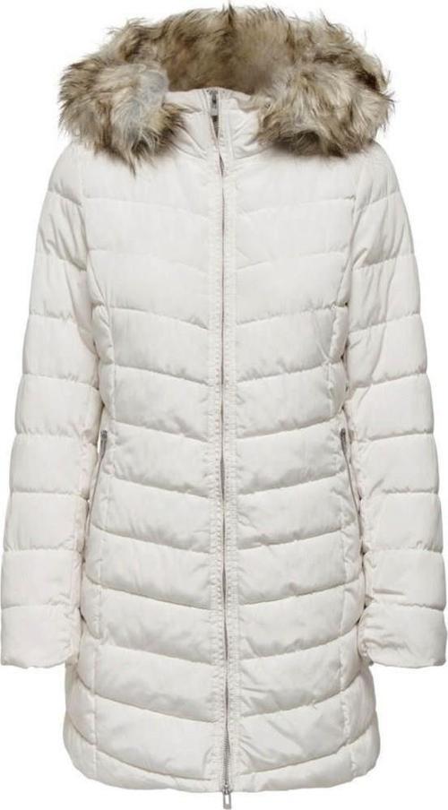 Onlnewellan Quilted Hood Fur Coat CC OTW Kadın Mont